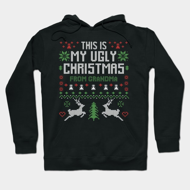 This Is My Ugly Christmas From Grandma Hoodie by Merchsides